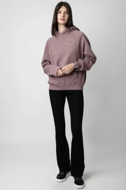 Sweat-Shirts^Zadig & Voltaire Sweat A Capuche Georgy Diamante