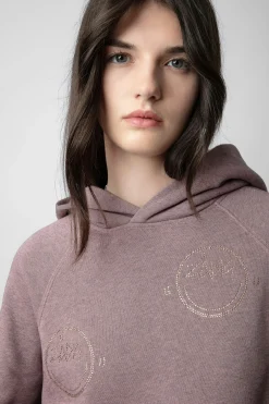 Sweat-Shirts^Zadig & Voltaire Sweat A Capuche Georgy Diamante