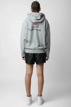 Sweat-Shirts^Zadig & Voltaire Sweat A Capuche Spencer Diamante