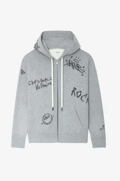 Sweat-Shirts^Zadig & Voltaire Sweat A Capuche Spencer Diamante