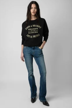Sweat-Shirts^Zadig & Voltaire Sweat Brode Upper Blason