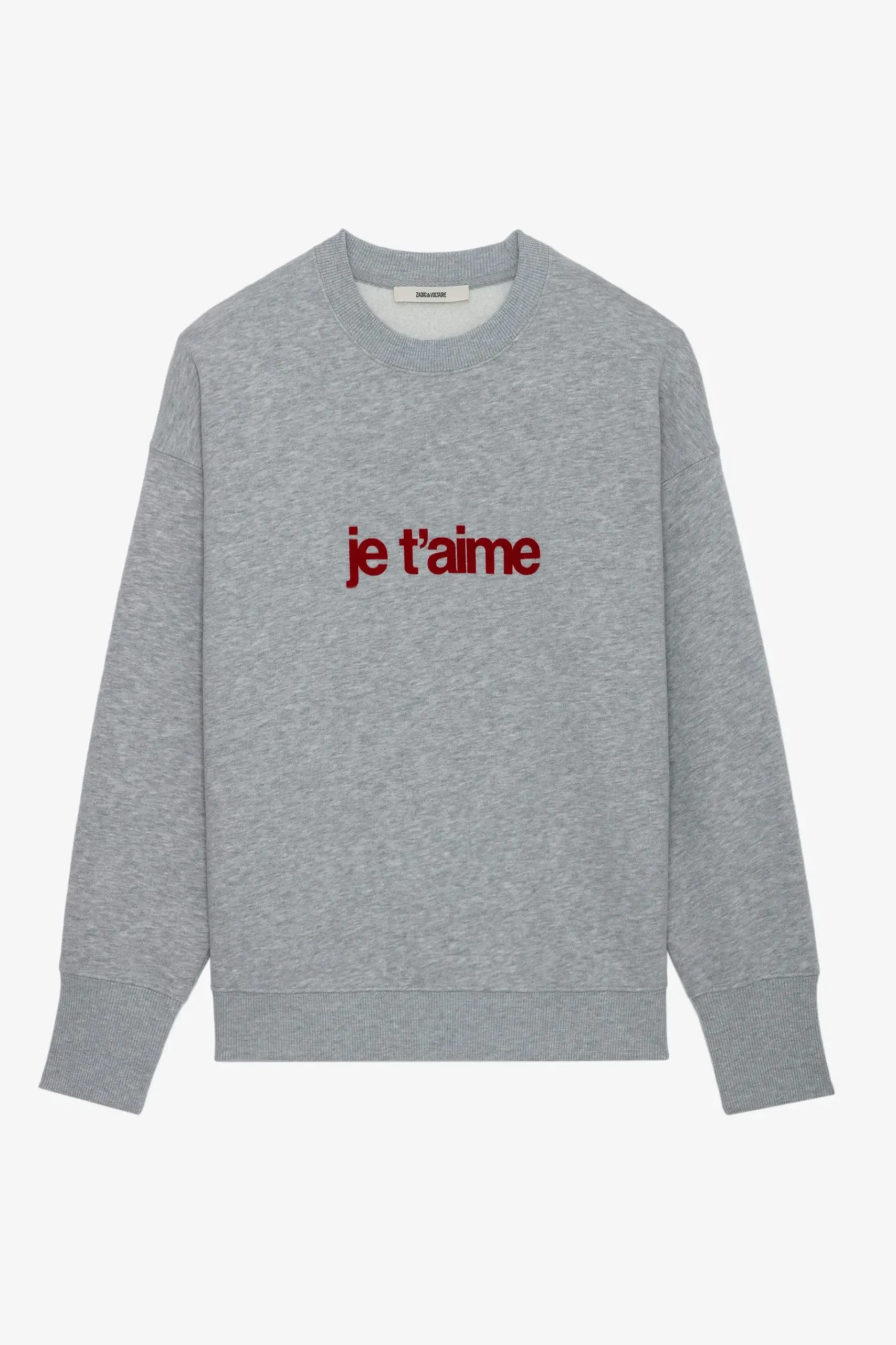 Sweat-Shirts^Zadig & Voltaire Sweat Oscar Je T'Aime