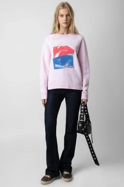Sweat-Shirts^Zadig & Voltaire Sweat-Shirt A Impression Photo Superieure