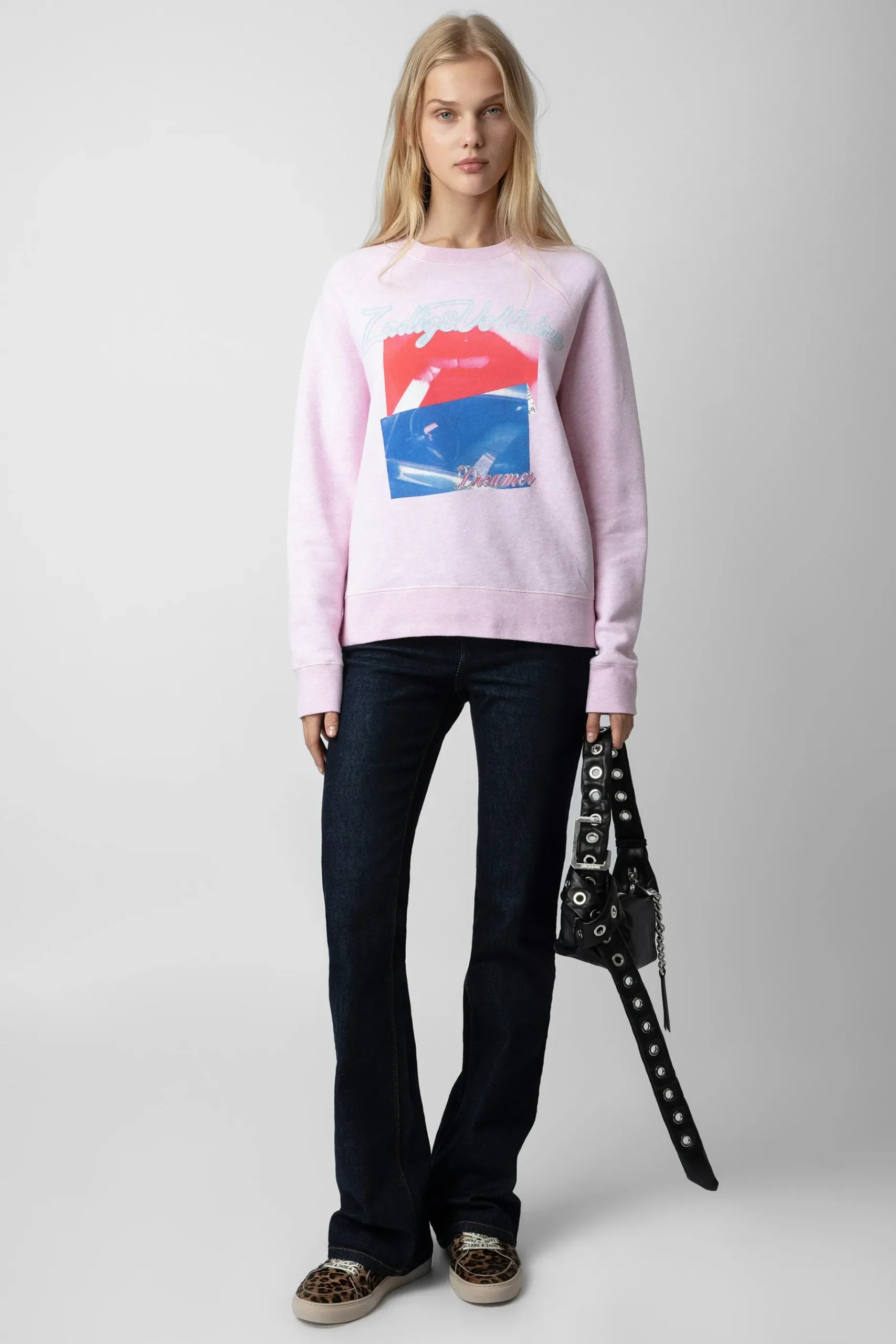 Sweat-Shirts^Zadig & Voltaire Sweat-Shirt A Impression Photo Superieure
