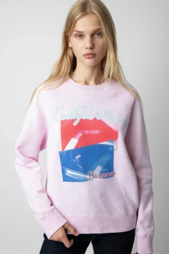 Sweat-Shirts^Zadig & Voltaire Sweat-Shirt A Impression Photo Superieure