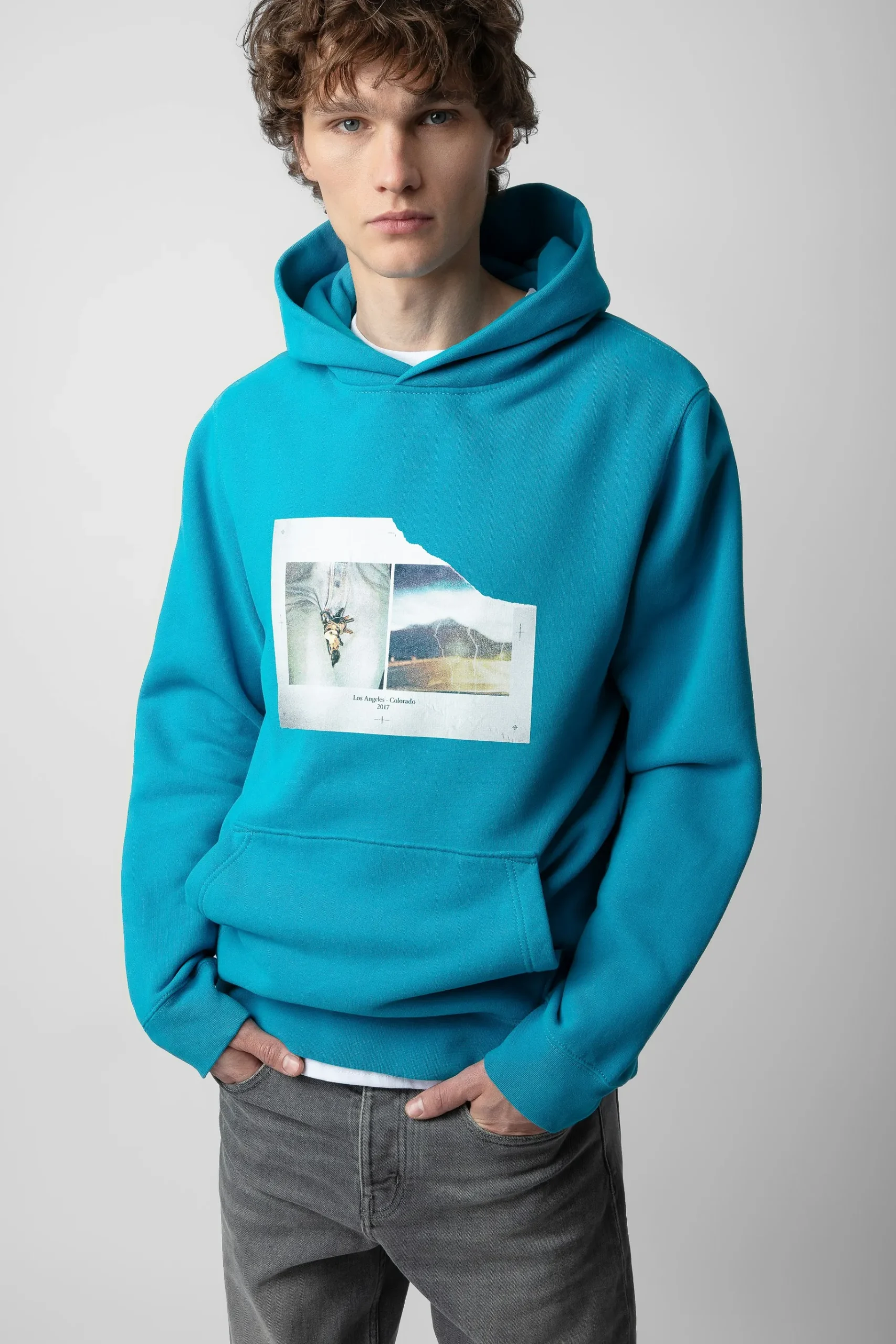 Sweat-Shirts^Zadig & Voltaire Sweat-Shirt A Imprime Photo Sanchi