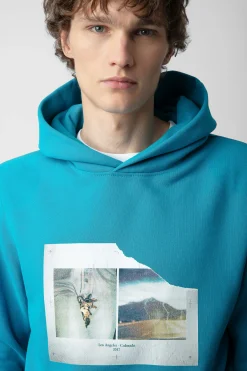 Sweat-Shirts^Zadig & Voltaire Sweat-Shirt A Imprime Photo Sanchi