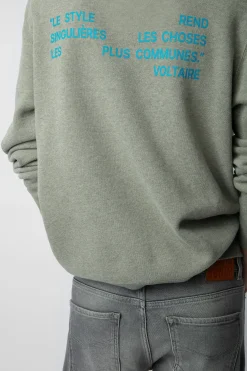 Sweat-Shirts^Zadig & Voltaire Sweat-Shirt A Imprime Photo Simba