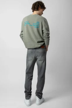 Sweat-Shirts^Zadig & Voltaire Sweat-Shirt A Imprime Photo Simba
