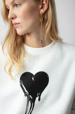 Sweat-Shirts^Zadig & Voltaire Sweat-Shirt Oscar Coeur