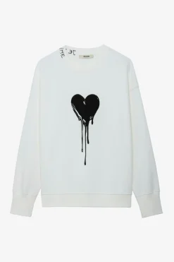 Sweat-Shirts^Zadig & Voltaire Sweat-Shirt Oscar Coeur
