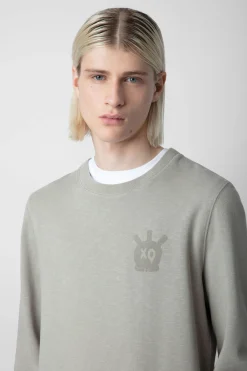 Sweat-Shirts^Zadig & Voltaire Sweat-Shirt Tete De Mort Pierreux