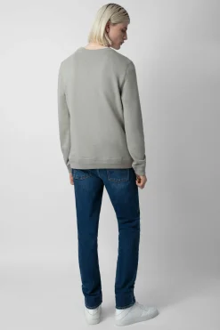 Sweat-Shirts^Zadig & Voltaire Sweat-Shirt Tete De Mort Pierreux