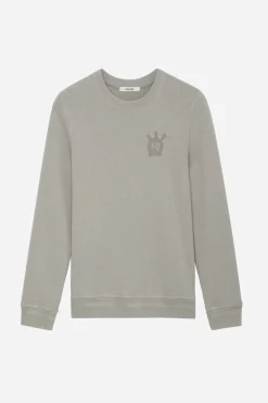 Sweat-Shirts^Zadig & Voltaire Sweat-Shirt Tete De Mort Pierreux