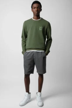 Sweat-Shirts^Zadig & Voltaire Sweat-Shirt Tete De Mort Pierreux
