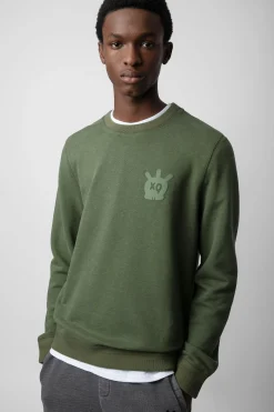 Sweat-Shirts^Zadig & Voltaire Sweat-Shirt Tete De Mort Pierreux