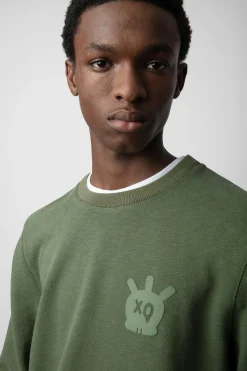Sweat-Shirts^Zadig & Voltaire Sweat-Shirt Tete De Mort Pierreux