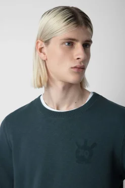 Sweat-Shirts^Zadig & Voltaire Sweat-Shirt Tete De Mort Pierreux