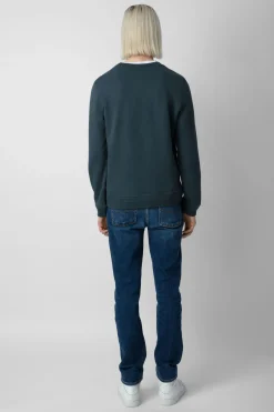 Sweat-Shirts^Zadig & Voltaire Sweat-Shirt Tete De Mort Pierreux