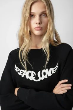 Unisexe^Zadig & Voltaire Sweat-Shirt Upper Peace & Love