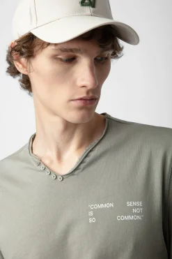 T-Shirts^Zadig & Voltaire T-Shirt A Imprime Photo Monastir