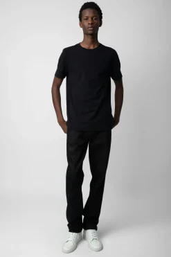 T-Shirts^Zadig & Voltaire T-Shirt A Imprime Photo Ted