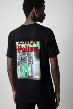 T-Shirts^Zadig & Voltaire T-Shirt A Imprime Photo Ted
