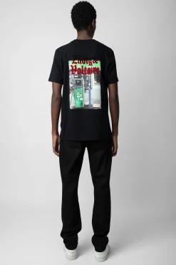 T-Shirts^Zadig & Voltaire T-Shirt A Imprime Photo Ted