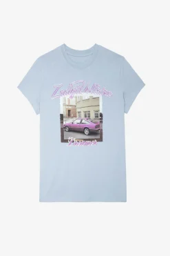 T-Shirts^Zadig & Voltaire T-Shirt A Imprime Photo Zoe