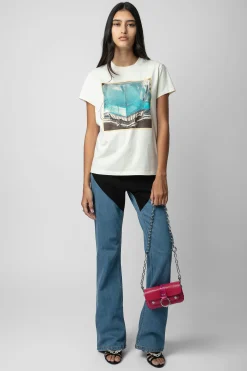 T-Shirts^Zadig & Voltaire T-Shirt A Imprime Photo Zoe Diamante
