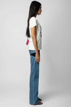 T-Shirts^Zadig & Voltaire T-Shirt A Imprime Photo Zoe Diamante