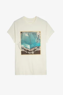 T-Shirts^Zadig & Voltaire T-Shirt A Imprime Photo Zoe Diamante