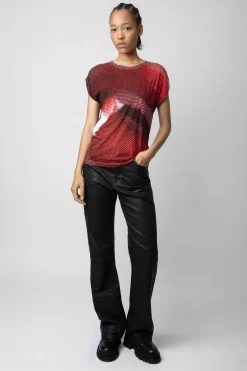 Unisexe^Zadig & Voltaire T-Shirt Adele Bouche