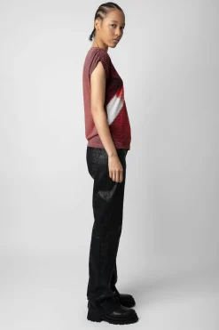 Unisexe^Zadig & Voltaire T-Shirt Adele Bouche