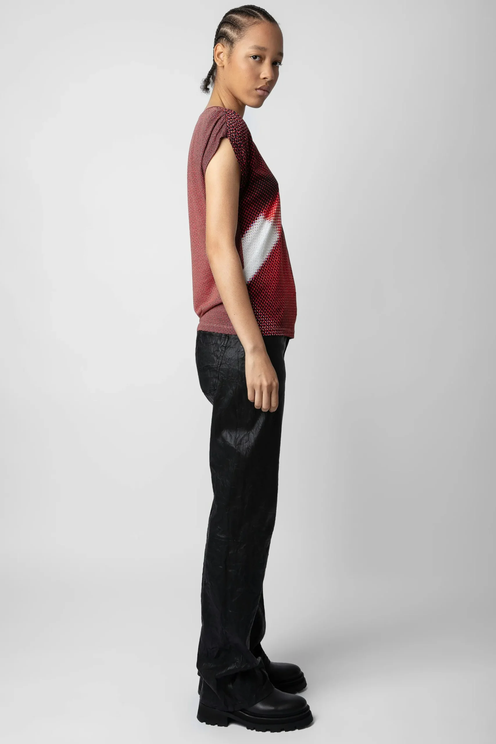 Unisexe^Zadig & Voltaire T-Shirt Adele Bouche