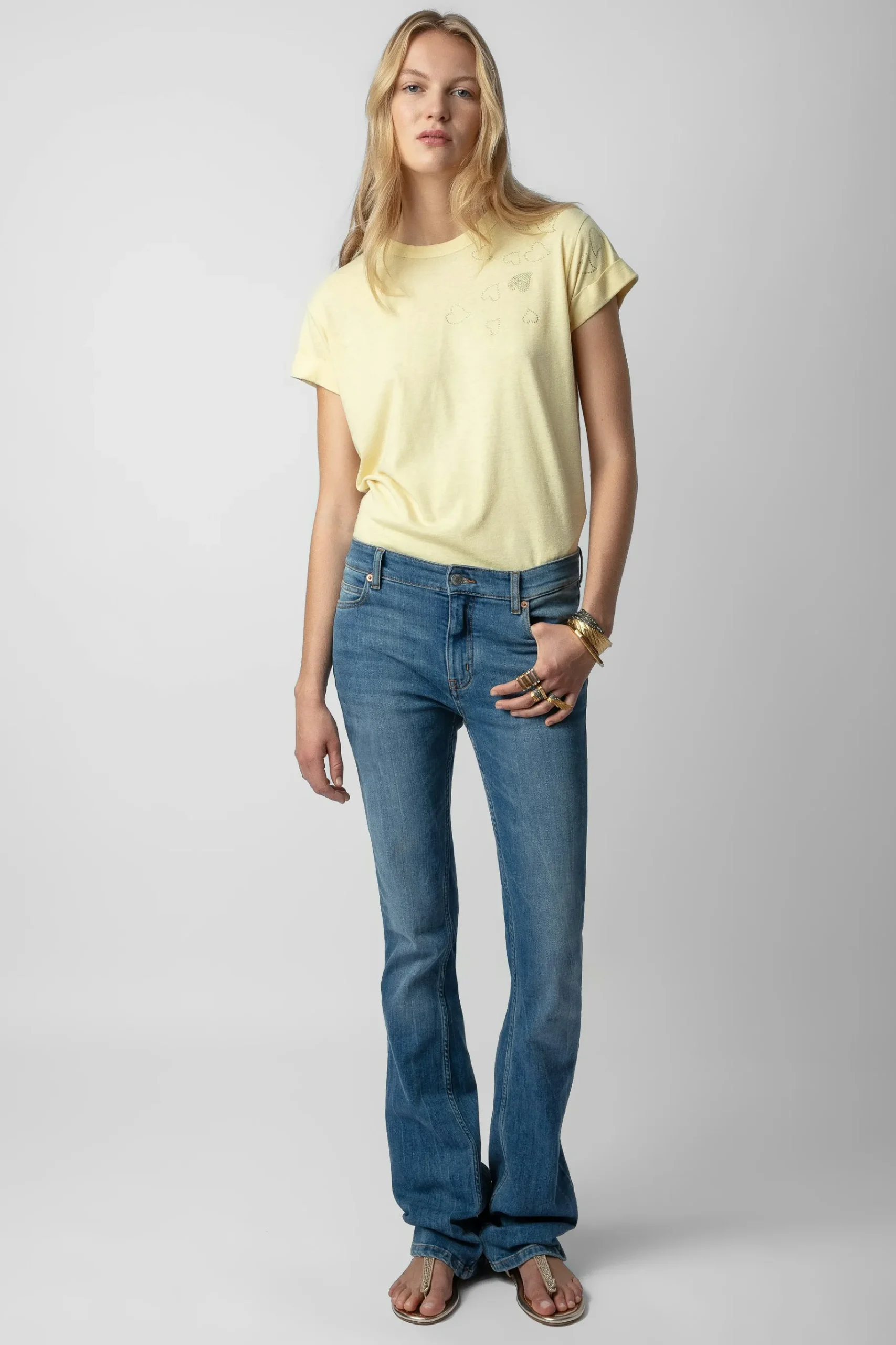 T-Shirts^Zadig & Voltaire T-Shirt Anya Diamante