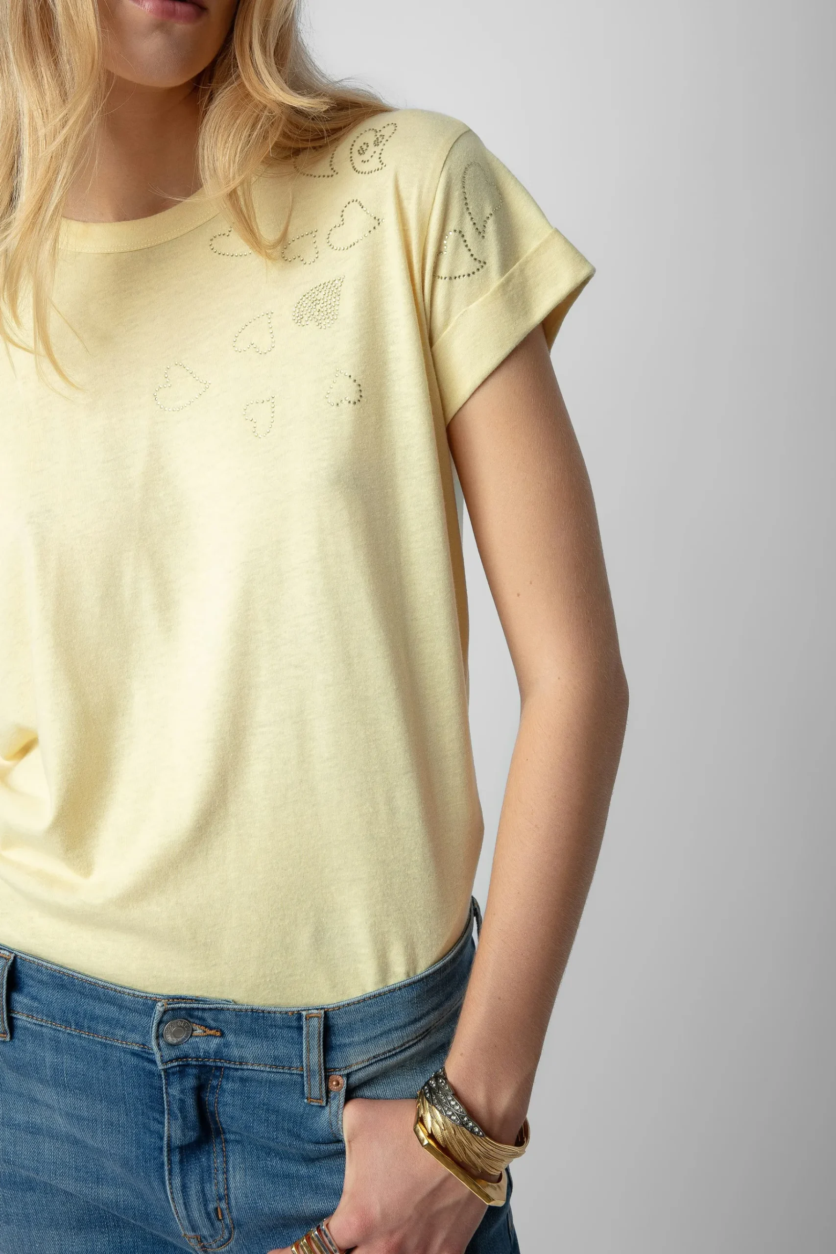 T-Shirts^Zadig & Voltaire T-Shirt Anya Diamante