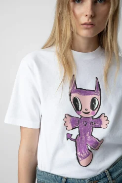 T-Shirts^Zadig & Voltaire T-Shirt Edwin Devil Diamante