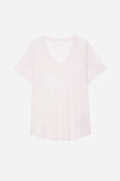 T-Shirts^Zadig & Voltaire T-Shirt En Lin Atia Wings