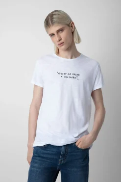 T-Shirts^Zadig & Voltaire T-Shirt Flamme Toby
