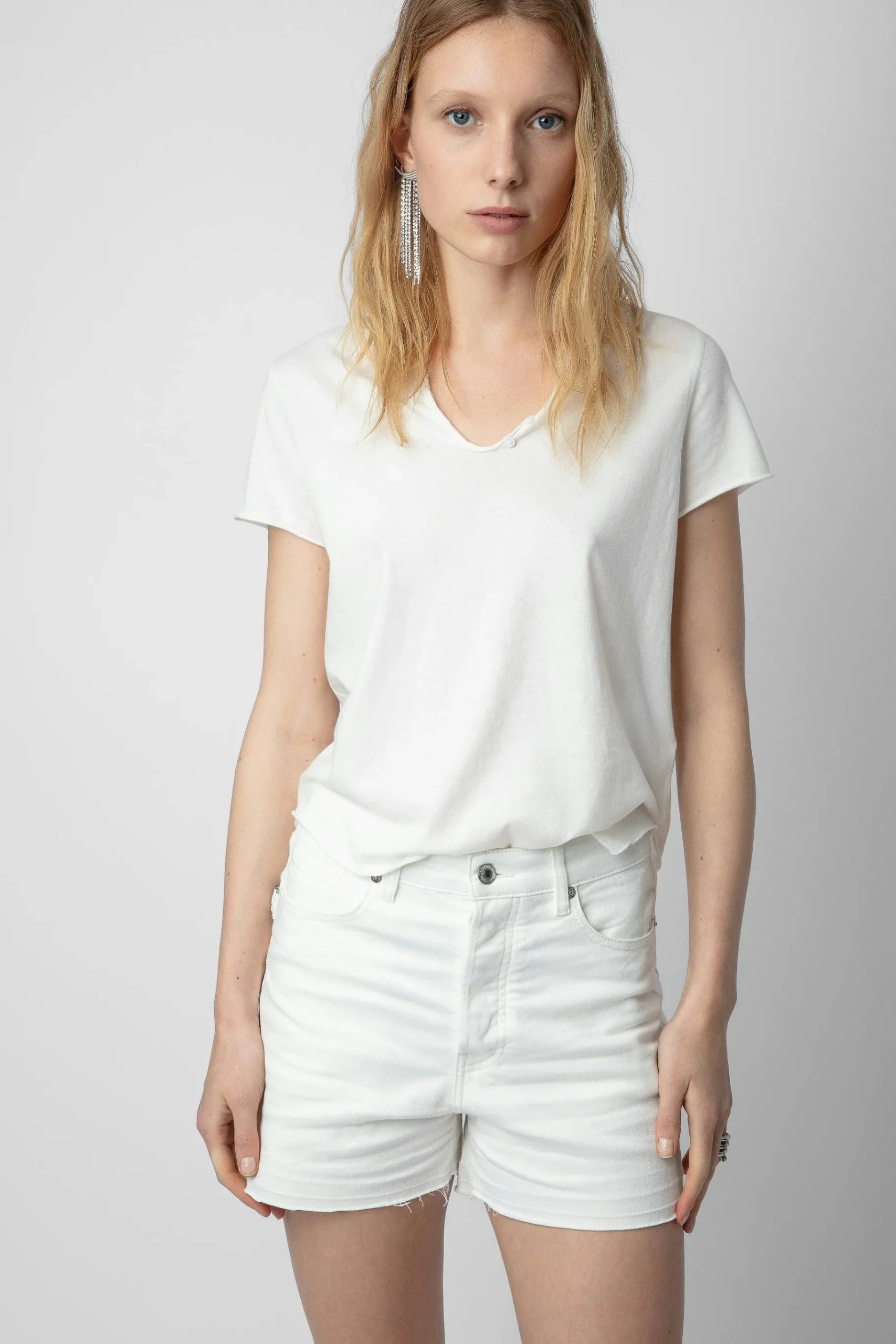 T-Shirts^Zadig & Voltaire T-Shirt Henley Ailes