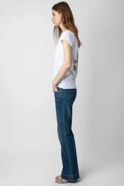 T-Shirts^Zadig & Voltaire T-Shirt Henley Bijoux
