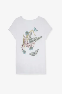 T-Shirts^Zadig & Voltaire T-Shirt Henley Bijoux
