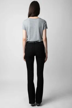 T-Shirts^Zadig & Voltaire T-Shirt Henley Bijoux