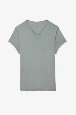 T-Shirts^Zadig & Voltaire T-Shirt Henley Fleche Monastir
