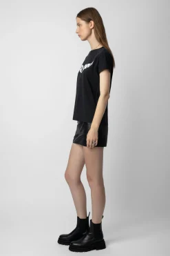 T-Shirts^Zadig & Voltaire T-Shirt Marcher Paix Et Amour