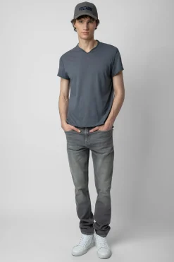 T-Shirts^Zadig & Voltaire T-Shirt Monasti Arrow Henley