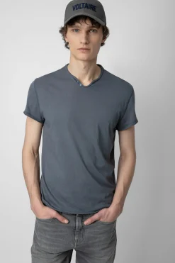 T-Shirts^Zadig & Voltaire T-Shirt Monasti Arrow Henley