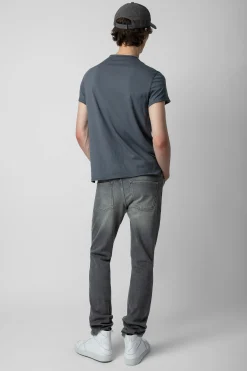 T-Shirts^Zadig & Voltaire T-Shirt Monasti Arrow Henley
