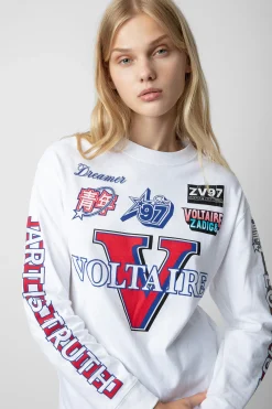 Unisexe^Zadig & Voltaire T-Shirt Noane Voltaire